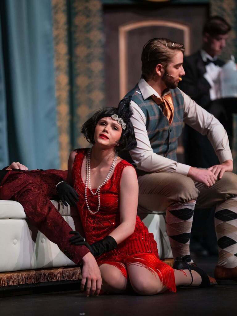The Play That Goes Wrong Rehearsal