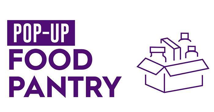 Pop up food pantry