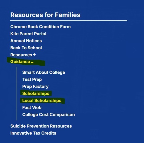 Resources for Families