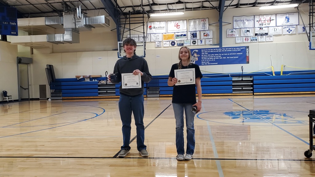 Students of the Month March