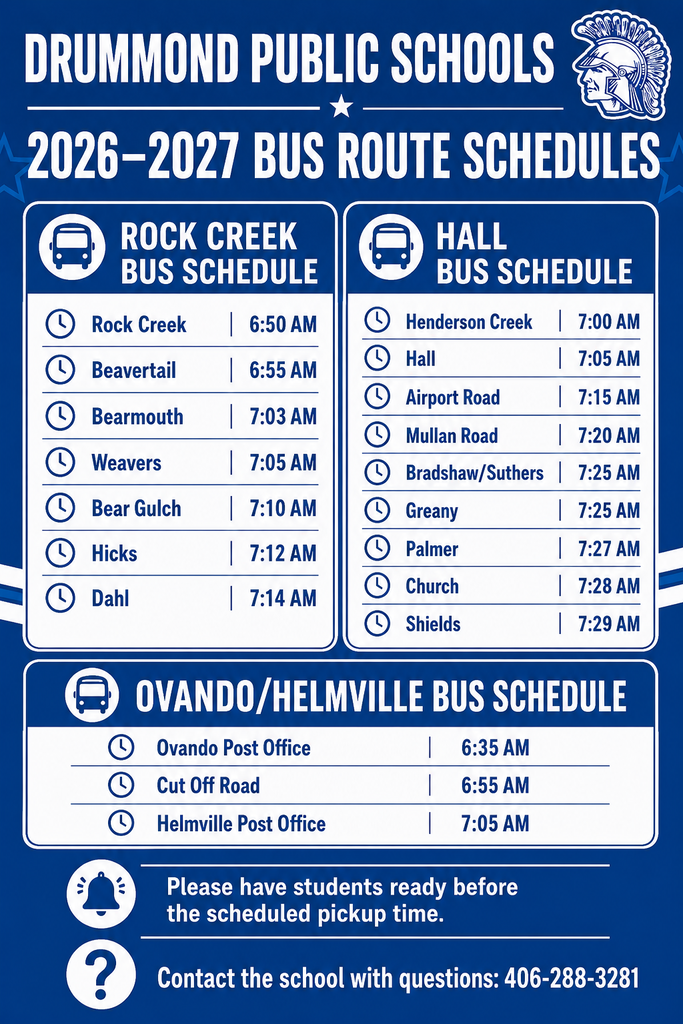 bus schedules