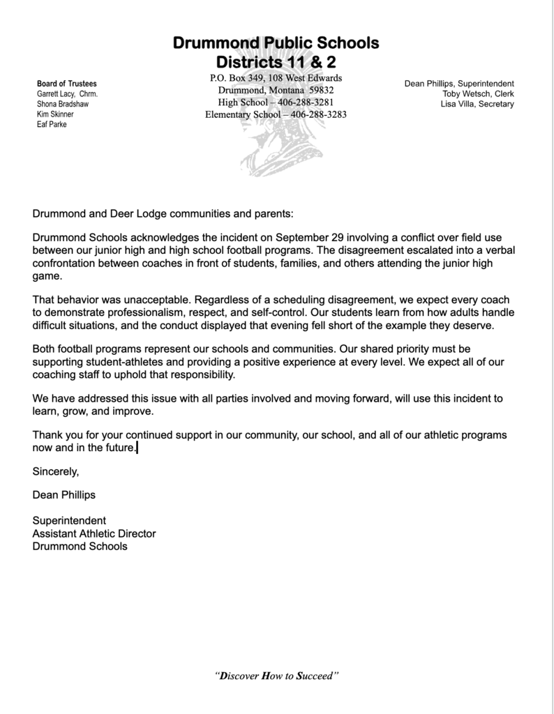 incident acknowledgement