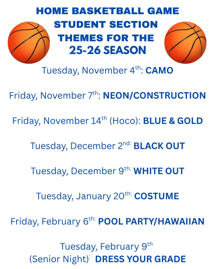 Student Section Themes