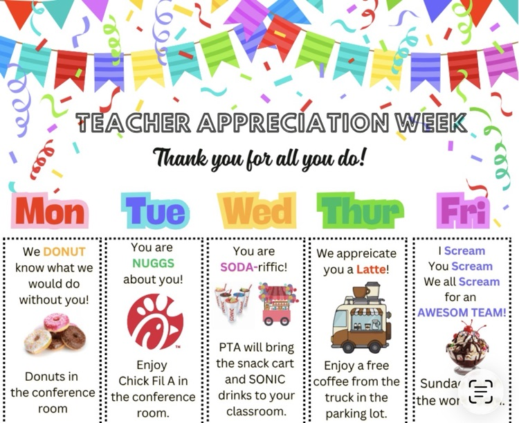 teacher appreciation