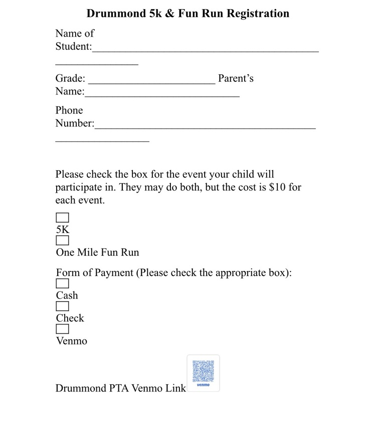 student Registration Form