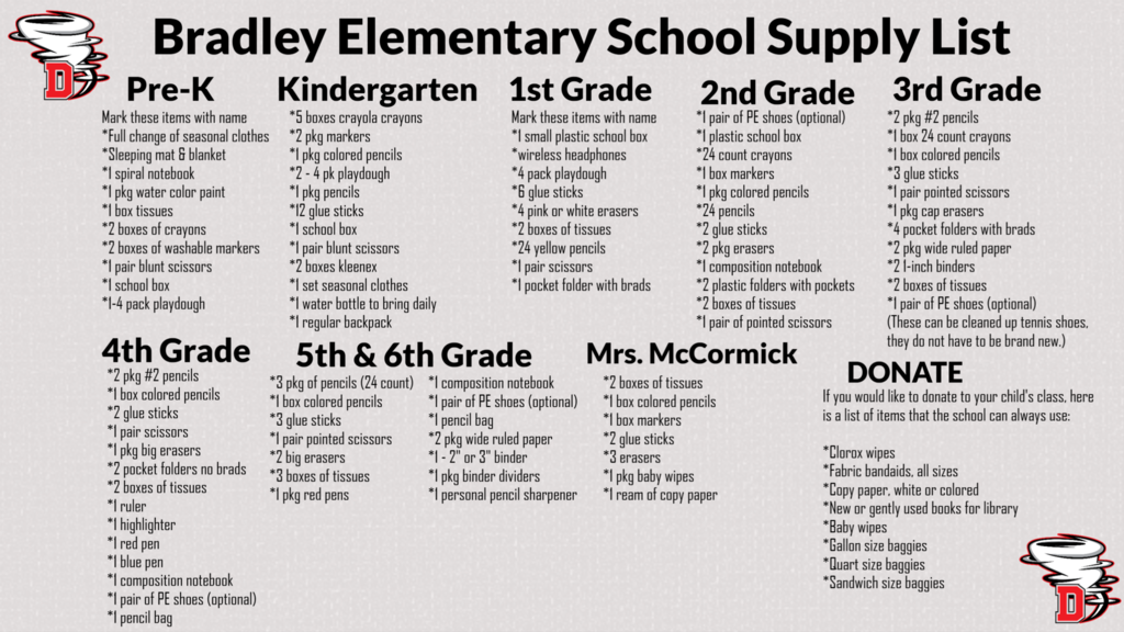 Supply List