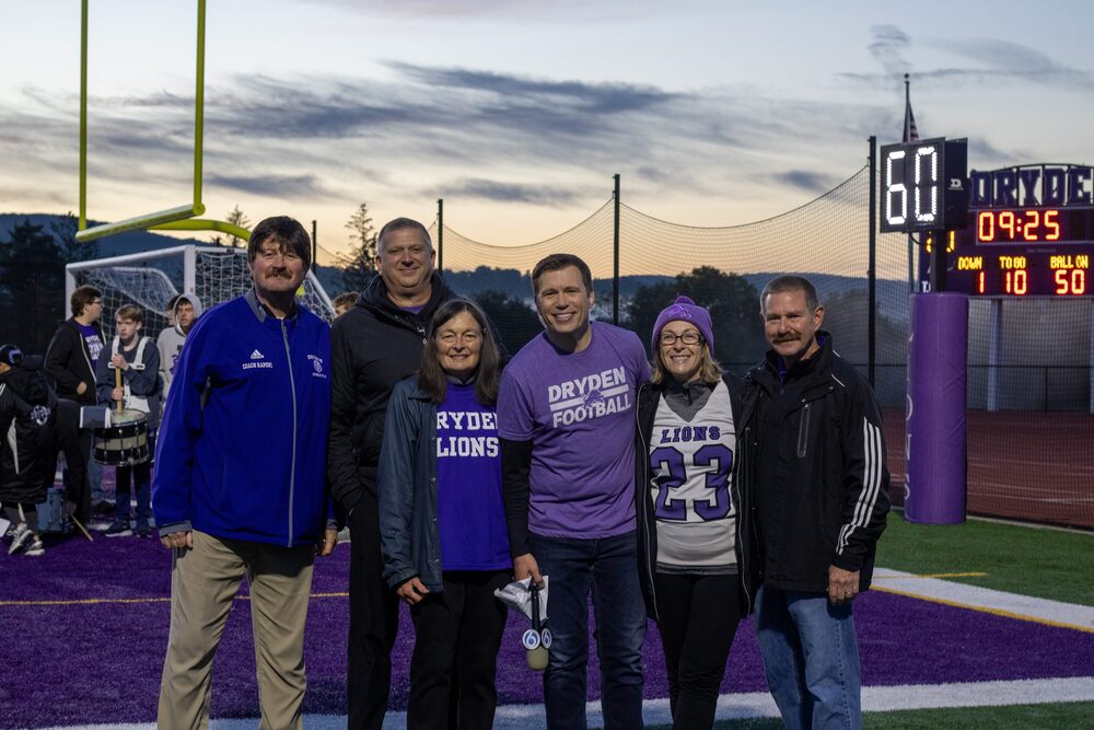 Friday Morning Lights Fall 2026. Ryan Dean with HS Staff