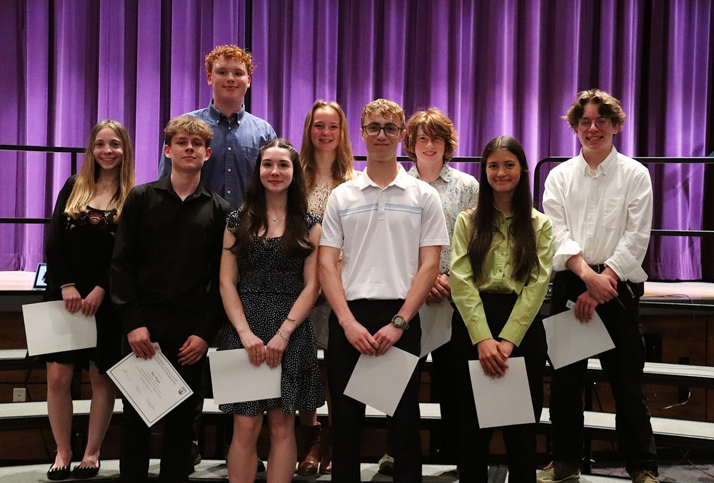 The 2025 DHS National Honor Society Inductees