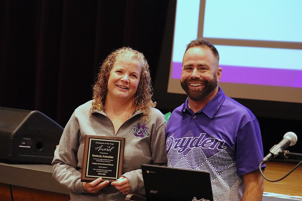 Dryden Elementary’s Kim Schneider Named 2024-25 Employee of the Year