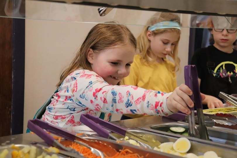 🎉 Big shoutout to our amazing school community! 🎉  This year, we proudly served 110,651 breakfasts and 133,608 lunches — many of them cooked from scratch with real ingredients and a whole lot of heart. 🥗💜  Not only that, but thanks to our partnership with Tompkins County School Food Reboot (TCSFR) program, the Chef Ann Foundation, the Park Foundation and the Tompkins County Farm to School program, we are able to increase students' consumption of healthy, farm fresh whole ingredients, while strengthening local agriculture and supporting NYS farmers! 🍎🍓🥕🌽🥗🍅  We’re dedicated to serving real, nourishing food that fuels our students for success — and it shows in every meal.  Here’s to another year of feeding minds and fueling futures — one scratch-cooked meal at a time! 🍽️
