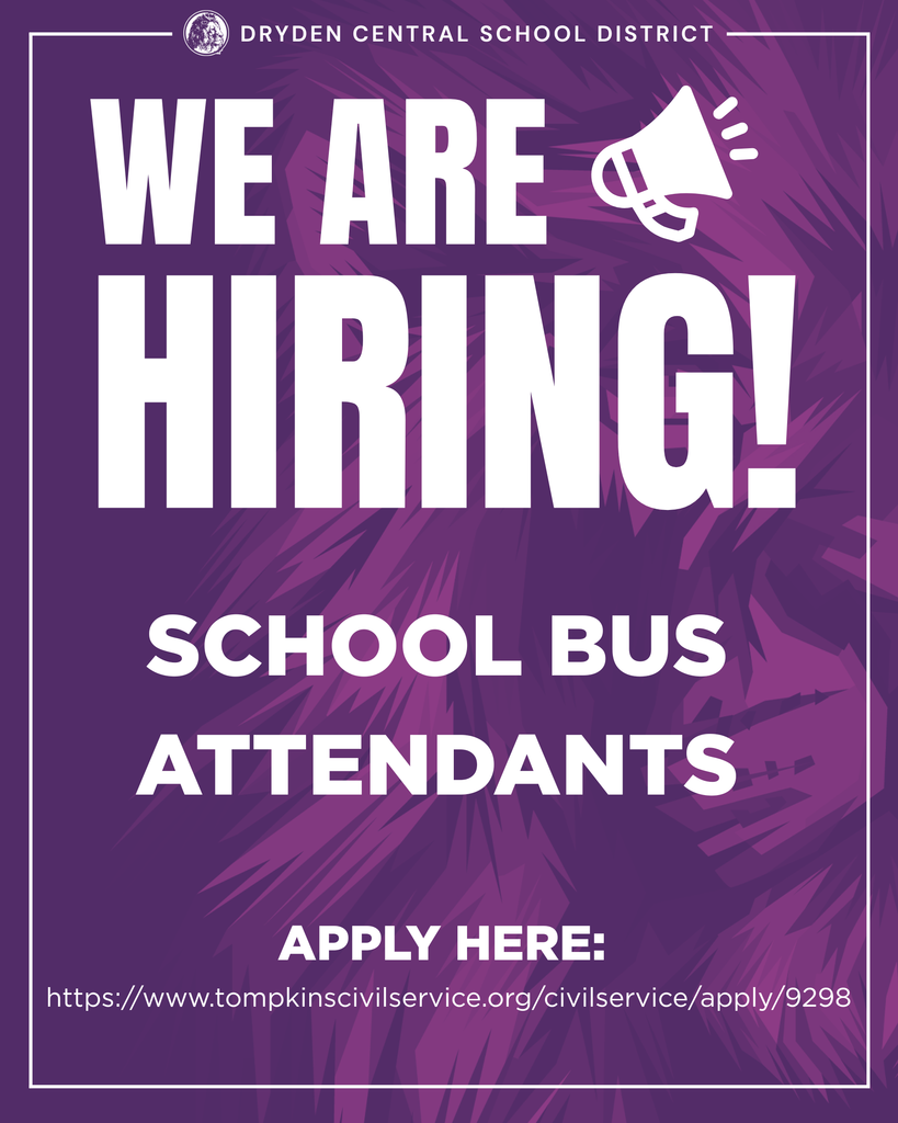 We are hiring school bus attendants