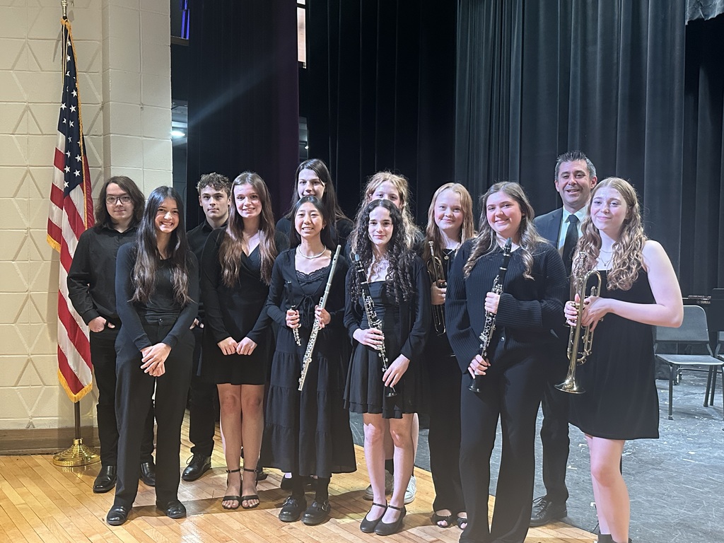 "On Friday, 11/21 and Saturday, 11/22, Dryden MS/HS hosted over 200 student musicians participating in the 2025 STMEA Fall All-County Band and Orchestra Festival. Dryden was proudly represented by 11 students in the Senior High Band and 6 students in the Junior High Band. Our talented student musicians spent a day and a half rehearsing, preparing, and performing alongside students from Groton, Lansing, Ithaca, Newfield, Trumansburg, and South Seneca, under the direction of guest conductors Mr. Gregory Harris (current Dryden MS Assistant Principal & former Vestal HS Band Director) and Mr. Timothy Savage (Crane School of Music & St. Lawrence University). We are so proud of our Dryden musicians!"