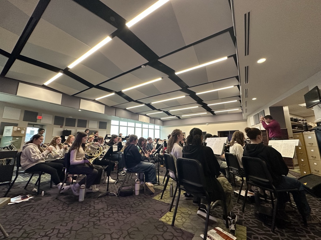 "On Friday, 11/21 and Saturday, 11/22, Dryden MS/HS hosted over 200 student musicians participating in the 2025 STMEA Fall All-County Band and Orchestra Festival. Dryden was proudly represented by 11 students in the Senior High Band and 6 students in the Junior High Band. Our talented student musicians spent a day and a half rehearsing, preparing, and performing alongside students from Groton, Lansing, Ithaca, Newfield, Trumansburg, and South Seneca, under the direction of guest conductors Mr. Gregory Harris (current Dryden MS Assistant Principal & former Vestal HS Band Director) and Mr. Timothy Savage (Crane School of Music & St. Lawrence University). We are so proud of our Dryden musicians!"
