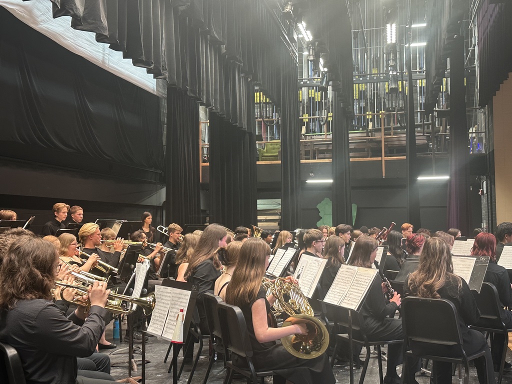 "On Friday, 11/21 and Saturday, 11/22, Dryden MS/HS hosted over 200 student musicians participating in the 2025 STMEA Fall All-County Band and Orchestra Festival. Dryden was proudly represented by 11 students in the Senior High Band and 6 students in the Junior High Band. Our talented student musicians spent a day and a half rehearsing, preparing, and performing alongside students from Groton, Lansing, Ithaca, Newfield, Trumansburg, and South Seneca, under the direction of guest conductors Mr. Gregory Harris (current Dryden MS Assistant Principal & former Vestal HS Band Director) and Mr. Timothy Savage (Crane School of Music & St. Lawrence University). We are so proud of our Dryden musicians!"