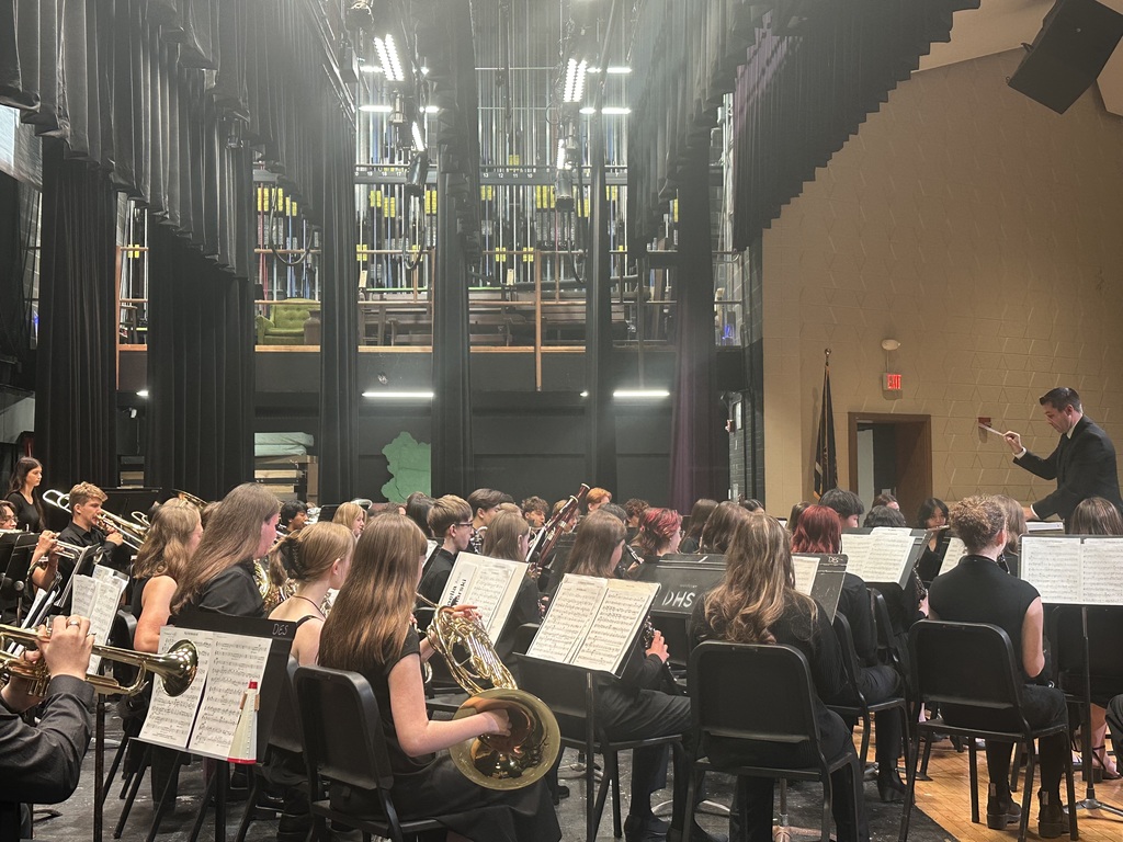 "On Friday, 11/21 and Saturday, 11/22, Dryden MS/HS hosted over 200 student musicians participating in the 2025 STMEA Fall All-County Band and Orchestra Festival. Dryden was proudly represented by 11 students in the Senior High Band and 6 students in the Junior High Band. Our talented student musicians spent a day and a half rehearsing, preparing, and performing alongside students from Groton, Lansing, Ithaca, Newfield, Trumansburg, and South Seneca, under the direction of guest conductors Mr. Gregory Harris (current Dryden MS Assistant Principal & former Vestal HS Band Director) and Mr. Timothy Savage (Crane School of Music & St. Lawrence University). We are so proud of our Dryden musicians!"