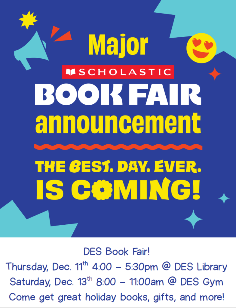 DES Book Fair Flyer