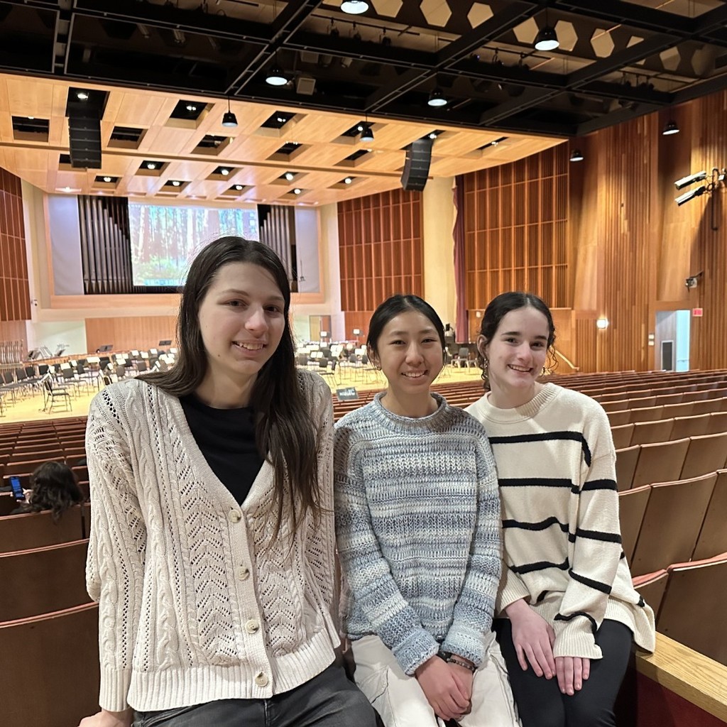 Congratulations to our NYSSMA Zone 3 Area All-State student musicians! Due to a combination of their outstanding performances and scores in the Spring 2025 NYSSMA Solo Adjudications, these three Dryden student musicians were selected to perform in one of the select Instrumental or Choral ensembles at this year's NYSSMA Sr. High Area All-State Festival. They rehearsed and performed with other talented and dedicated musicians across New York State on Friday, January 30th and Saturday, January 31st at the Ithaca College School of Music. Congratulations Esther, Natalie, and Ava- way to represent Dryden!!! 💜🎶🦁

Student Musicians Include: Esther Songput (Flute 1, Concert Band), Ava Adams (Bass, Mixed Chorus), and Natalie Warwick (Soprano, Treble Chorus)

