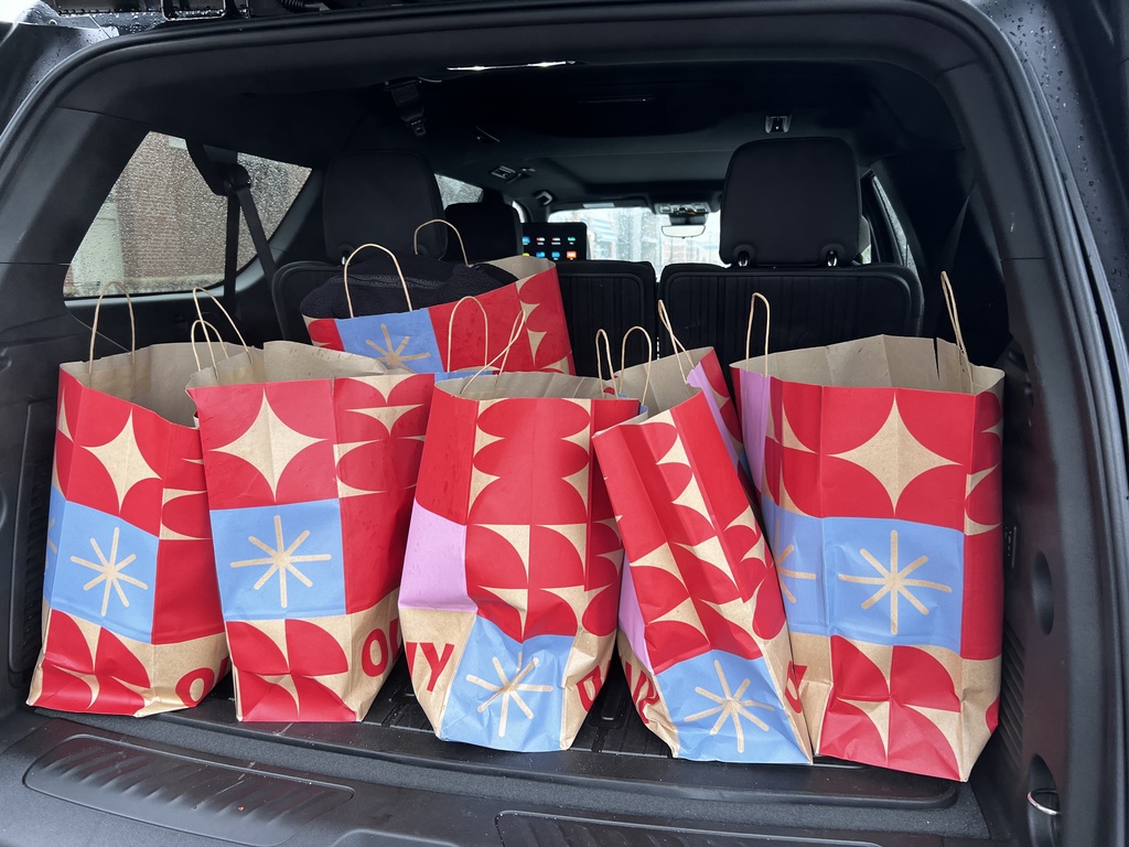 Today, Principal Wood went shopping! But this shopping trip wouldn't have been possible without the support of our incredible partners at Old Navy in Ithaca. Not only did they offer significant discounts to help get clothing for our students, but their leadership team, Angela and Tony, also stepped up by purchasing coats, clothing, and other essentials for our students. Those bags you see represent so much more than clothing - they represent people who care! There are often unknown needs within our community that we may not always see. Some of our students come to school without proper winter coats, shoes that fit, or clothes that help them feel confident. These needs can affect everything from a child's ability to focus in class to their willingness to participate in activities. When local partners like Old Navy step up, it makes an incredible difference in a child's life. It shows our students that people care about their well-being beyond just the classroom. If you're a local business, organization, or individual who would like to support our school families, please reach out! Whether it's clothing, school supplies, or other basic essentials - every bit of support matters. Together, we're showing our students what it means to be part of a caring community. Thank you, Old Navy & Always Lion Pride!
