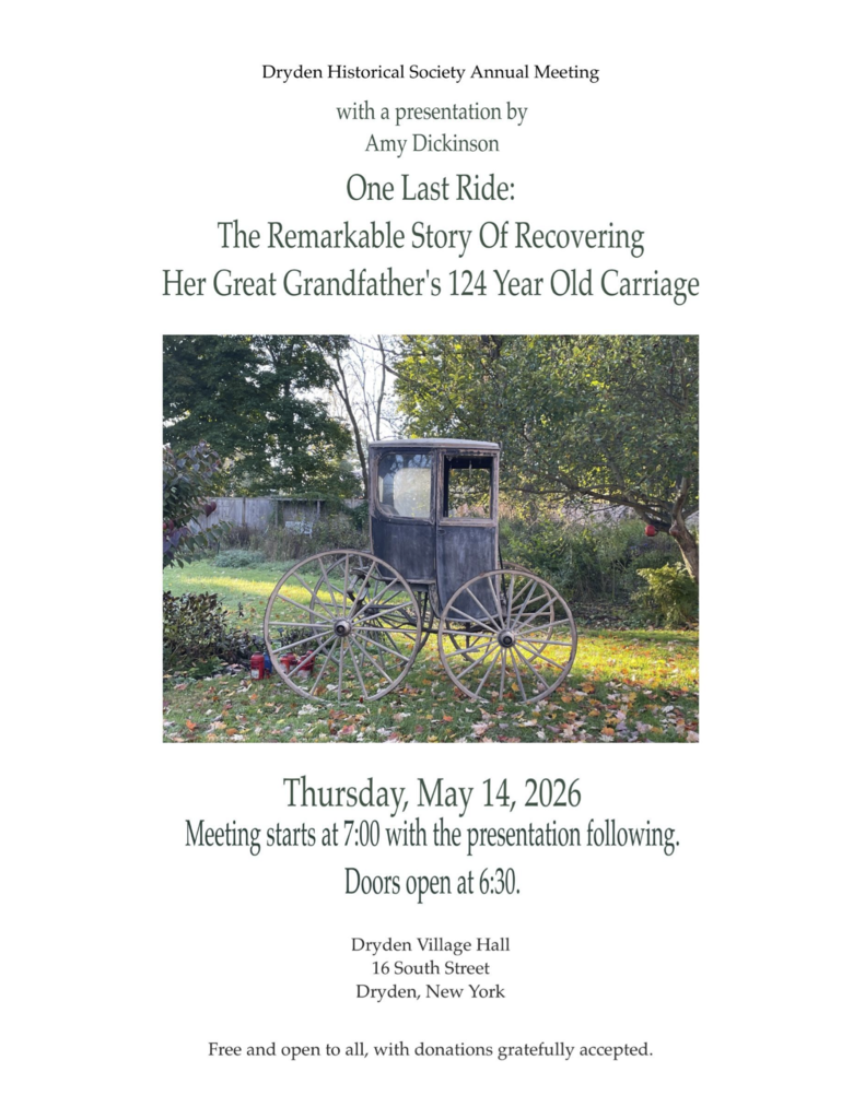 DTHS Annual Meeting May 14th