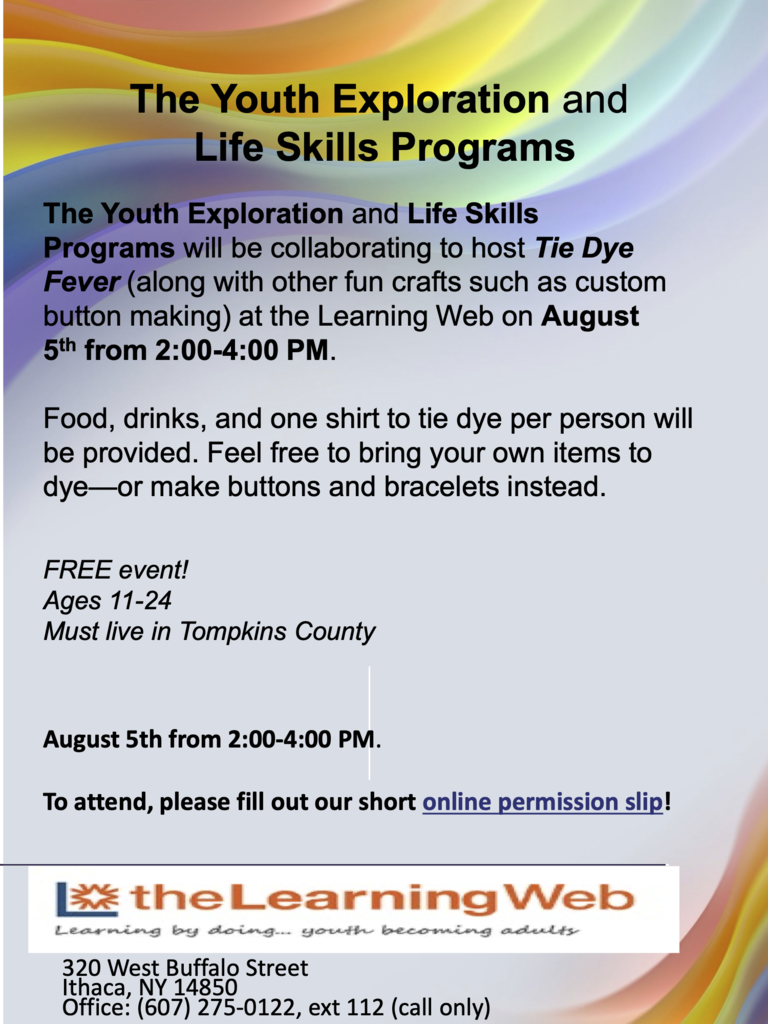 Youth Exploration Flyer