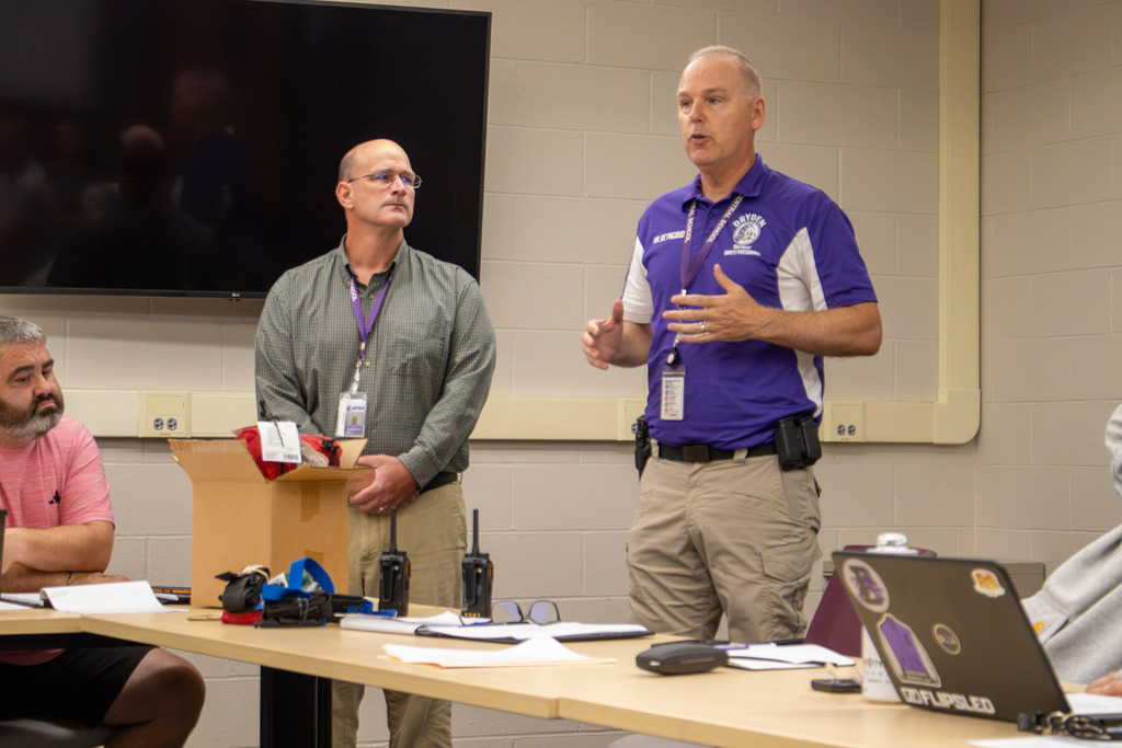 HS nurse and DSP provide Stop the Bleed training to staff leadership