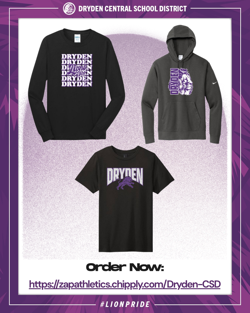 Dryden Lions Den Apparel Store graphic