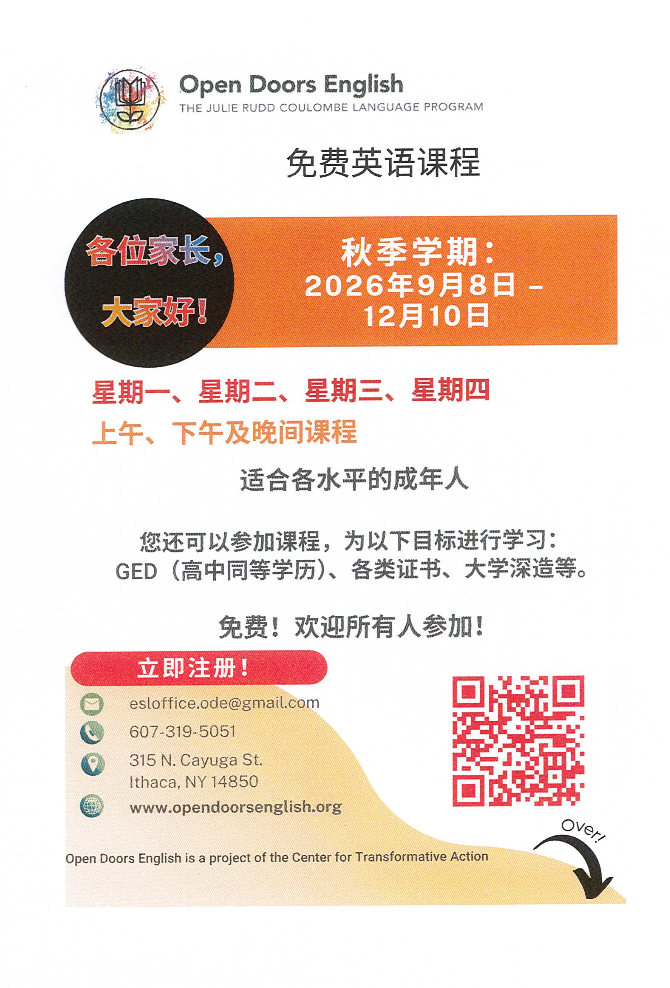 ODE Chinese flyer