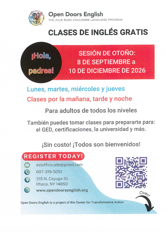 ODE Spanish flyer