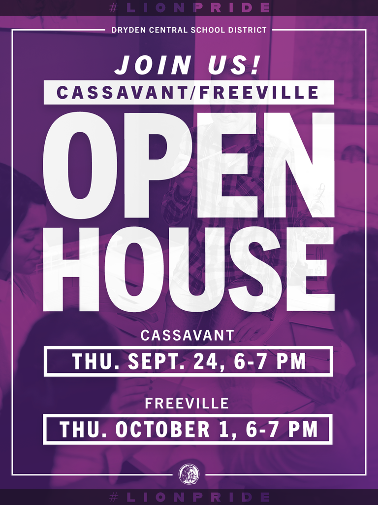 Cass/Freevile Open House Graphic Fall 2026