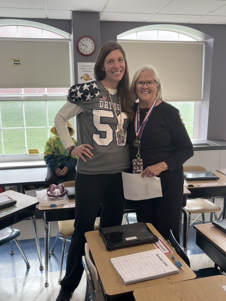DES Erin Preston and Cynthia Simonet #LionPride award nomination