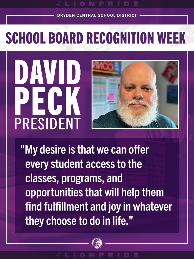 DPeck BOE recognition week 2026
