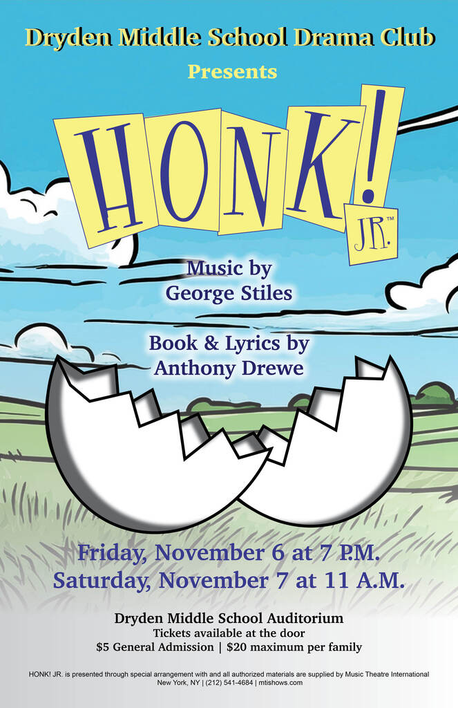 MS musical fall 2026 show poster