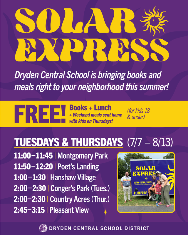 Solar Express Schedule 2026