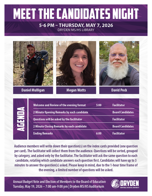 Meet the Candidates Flyer