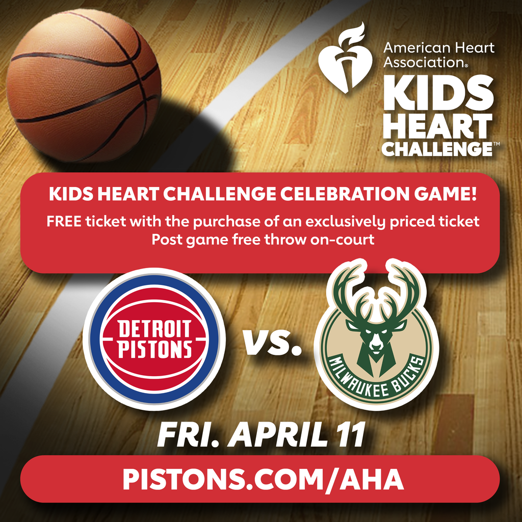 pistons and bucks logos; basketball court floor; basketball