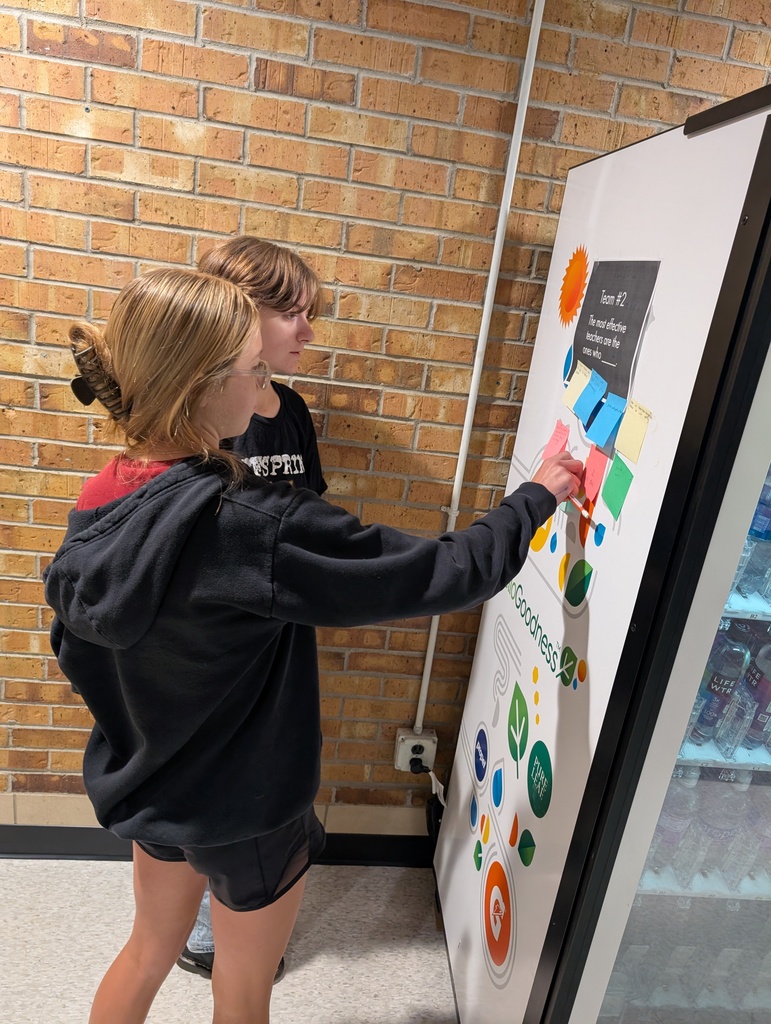 two students working together on a school assignment