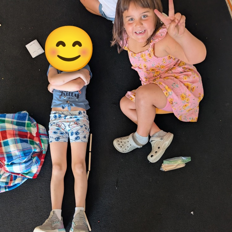 First grade students worked on measuring today! They measured things around the classroom using craft sticks. The average height was 11 craft sticks! #proud cardinal