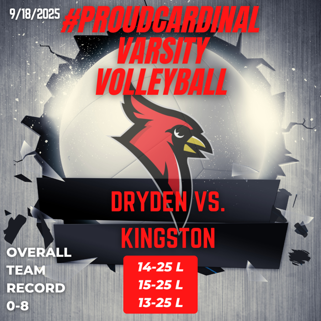 volleyball photo; cardinal logo