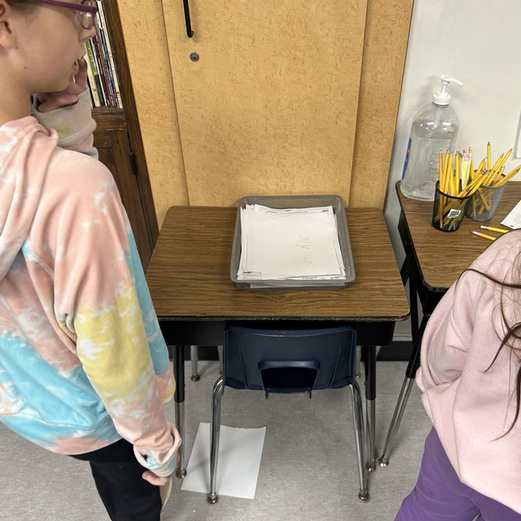 4th grade biologists “built” their own camouflaged animals today, as part of their study of animal structures:
