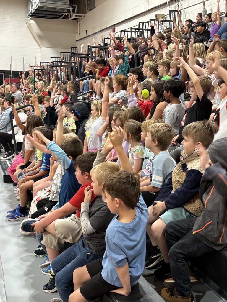 Super U! Challenge is a high-energy, game show-style assembly that teaches students important values like respect, kindness, and responsibility through fun, interactive challenges. Today, we were thrilled to welcome Chris to our school to lead the assembly and bring these powerful messages to life with music, props, and lots of student participation. It was a fun and memorable way to support our character education and anti-bullying efforts!