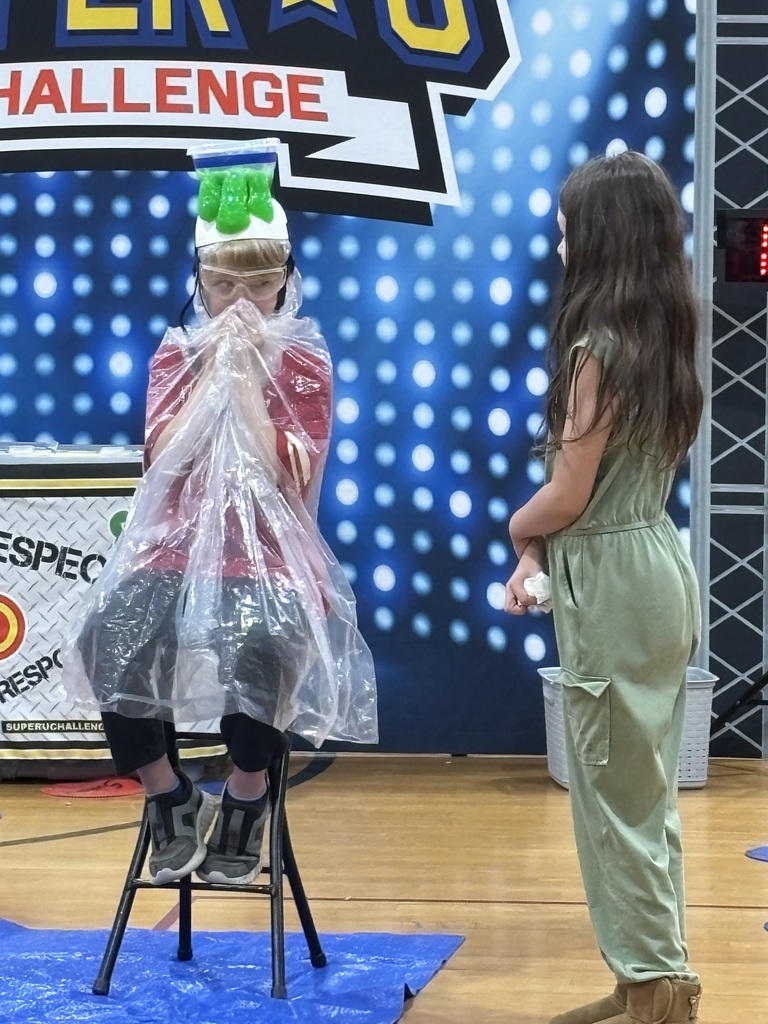Super U! Challenge is a high-energy, game show-style assembly that teaches students important values like respect, kindness, and responsibility through fun, interactive challenges. Today, we were thrilled to welcome Chris to our school to lead the assembly and bring these powerful messages to life with music, props, and lots of student participation. It was a fun and memorable way to support our character education and anti-bullying efforts!