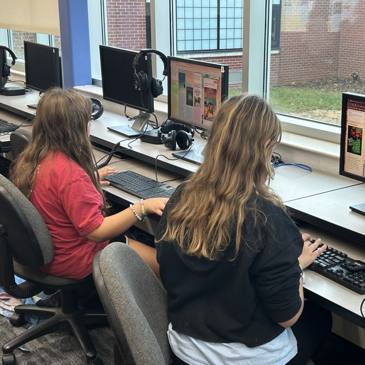The Student Library Board has been working on their book reviews to share with others in our school community. #growingreaders #proudcardinal