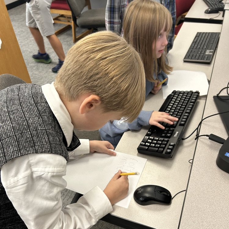 Today 3rd graders surveyed their classmates on various topics, tallied up the votes, and made graphs on Google Sheets in Tech Special. #mathskills #proudcardinal