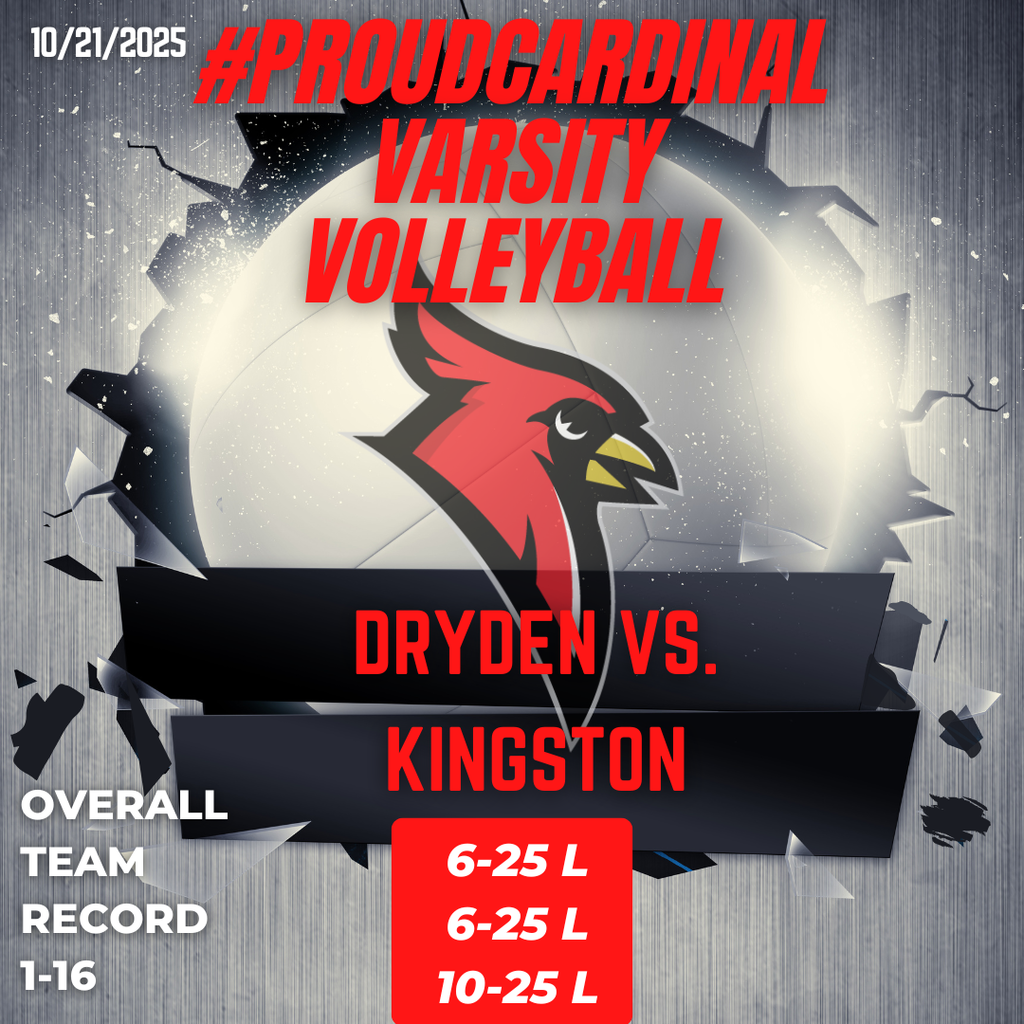 volleyball photo; cardinal logo