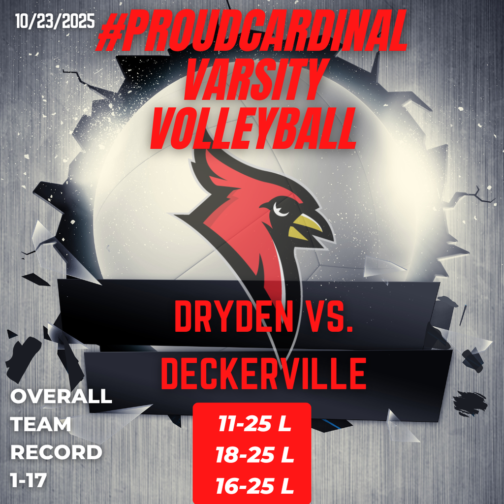 volleyball photo; cardinal logo