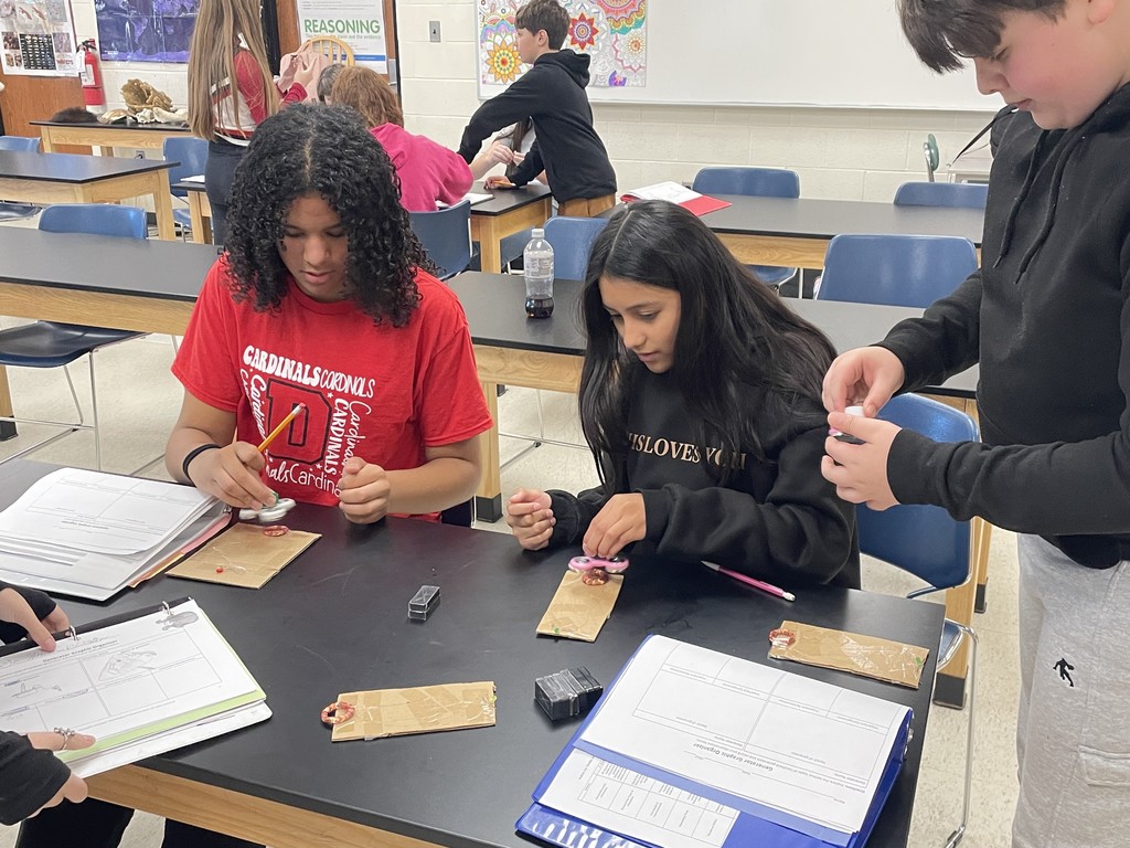 7th graders investigated components and their relationships in various generators to look for patterns in Science 7.