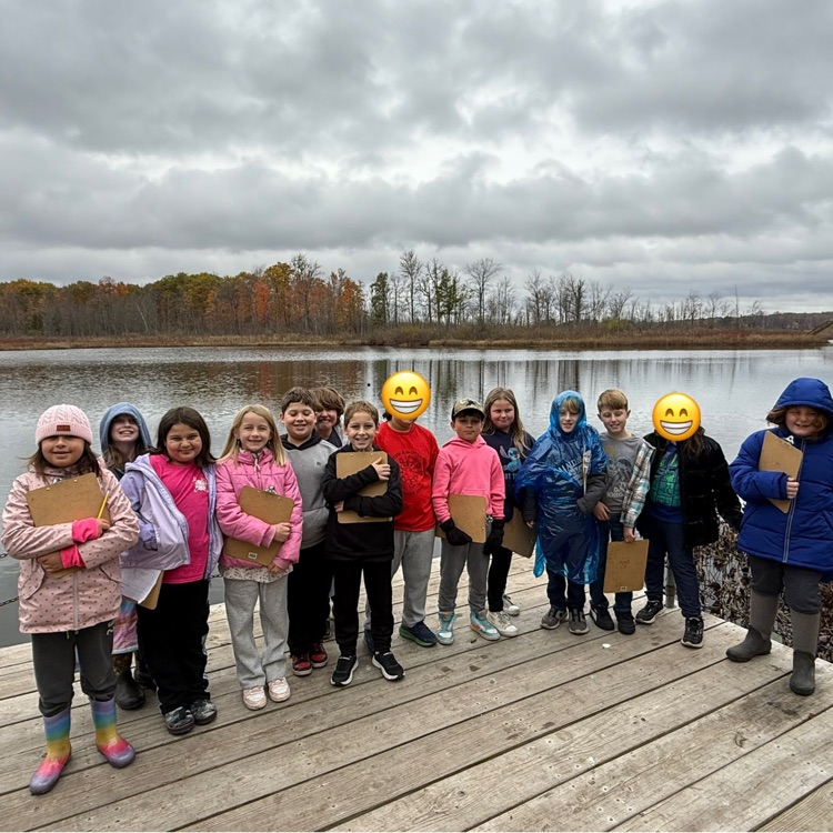 Our 3rd graders hit the trail today! They made observations of land and water species, pond dipped for hidden creatures, and learned about animal behaviors and adaptations!