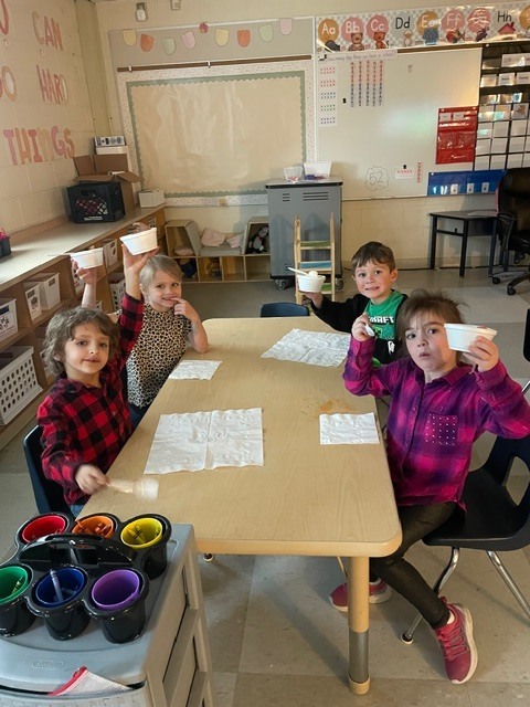 Mrs.Russell's class enjoyed some delicious ice cream to celebrate winning the candy war. Thank you to everyone who donated! 