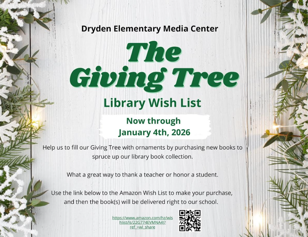 The Giving Tree is back!  We could use your help to spruce up our library book collection.  Check out our wish list at https://www.amazon.com/hz/wishlist/ls/22G774EVMNA4J?ref_=wl_share. Purchased books are directly mailed to the school.  Here's the flyer with information  https://5il.co/2b2nl  #proudcardinal 