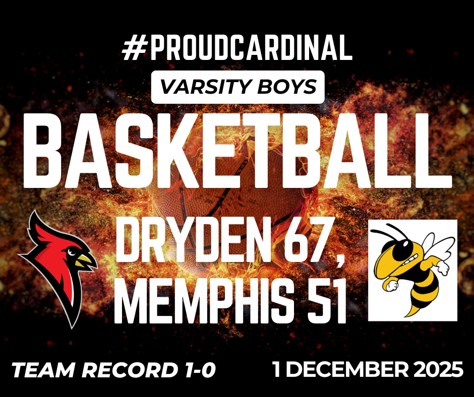 basketball on fire photo; cardinal logo; yellowjackets logo